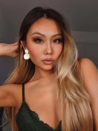 Premium head clip-in hair extensions mixed #8/24 with 28 clips and 16 pieces