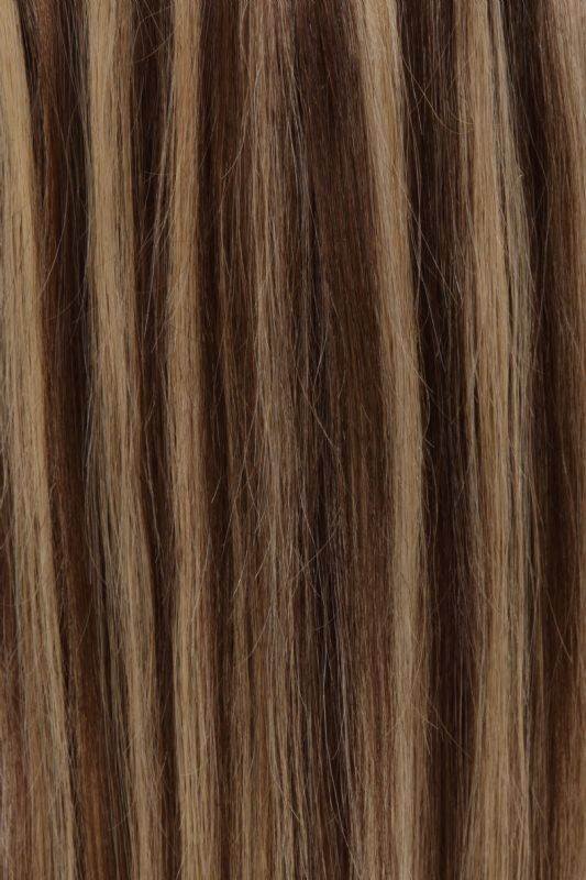 Luxe Weft Mixed #2/27 Indian human hair extension bundle 20-inch single drawn weave
