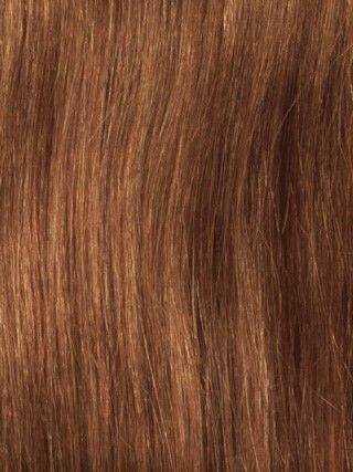 Stick Tip Hair Extensions Light Chestnut #10 20 inch 100% Indian Remy Human Hair pack of 50 bonds