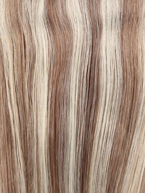 Tape-In Hair Extensions Cookies n Cream #5A Ash 20 inch 100% Indian Human Hair