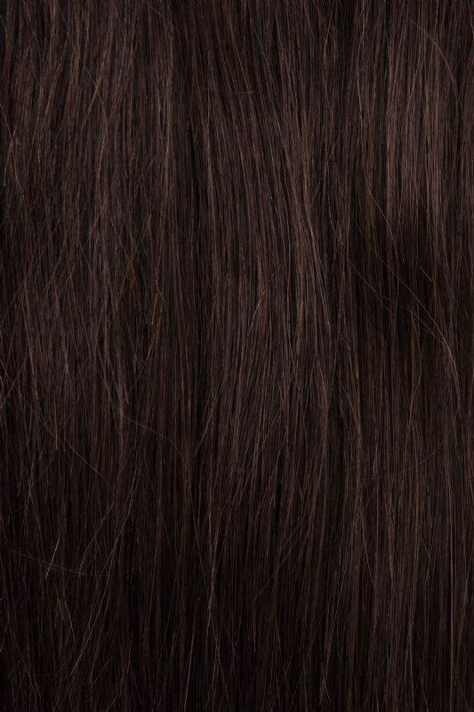 Stick Tip (I-Tip) dark brown #2 hair extensions 20 inch 100% Indian Remy human hair