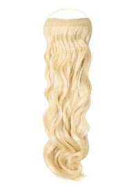 Curly Syn Halo Hair Extensions made from premium Kanekalon with natural look and lightweight volume