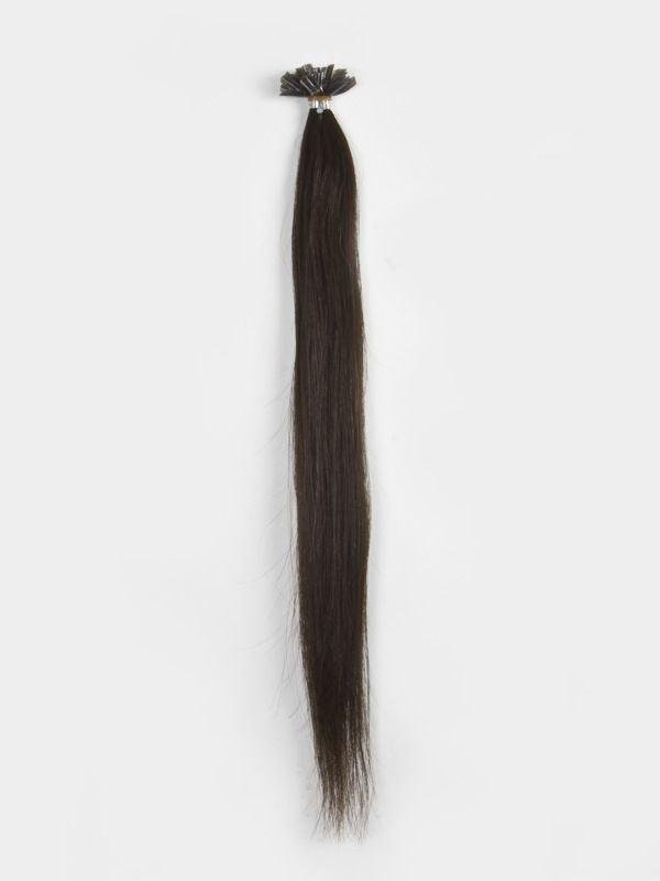 Nail Tip (U-Tip) Dark Brown #2 Hair Extensions