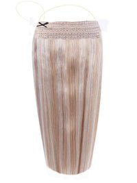 Premium Halo Mixed #17/Ash Blonde Hair Extensions