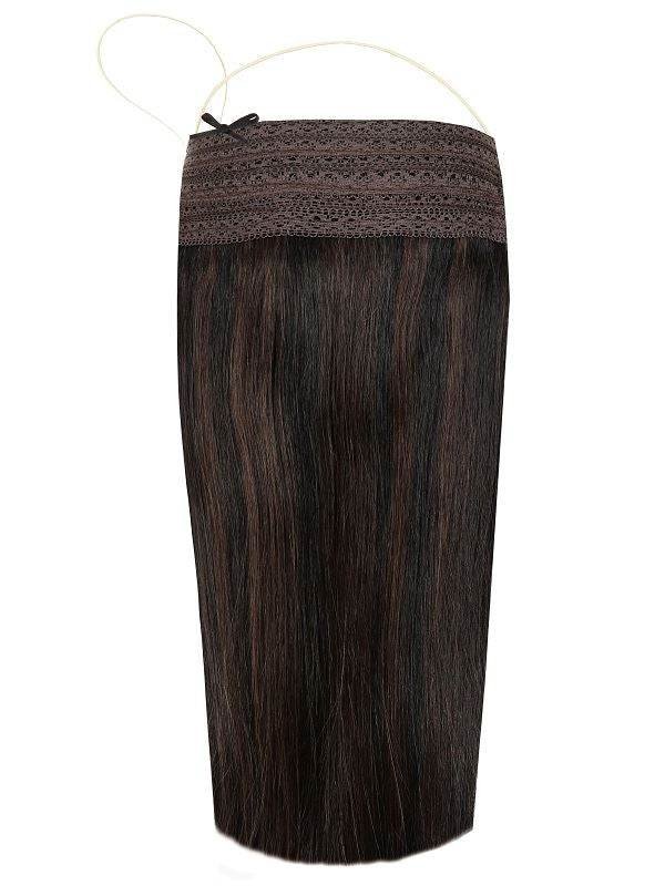 The Halo Espresso #1B/2 Hair Extensions