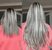 Premium Halo Cookies 'n' Cream #5A/Ash Hair Extensions