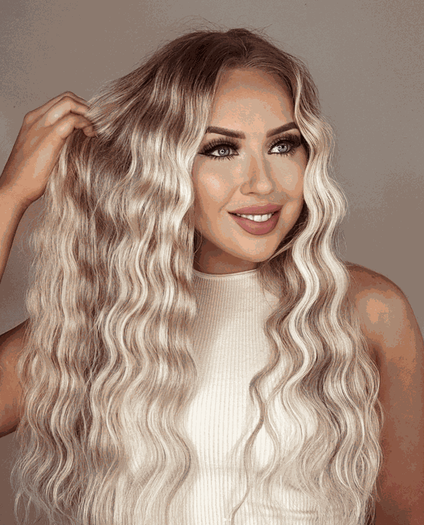 Premium Halo Champagne Royale #11/60/Ash Hair Extensions