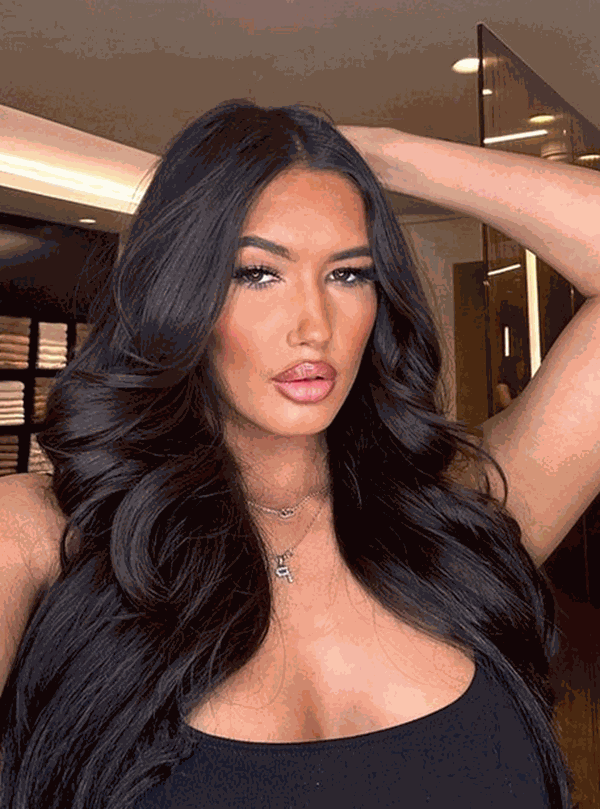 VIP Seamless Clips Natural Black #1B Hair Extensions