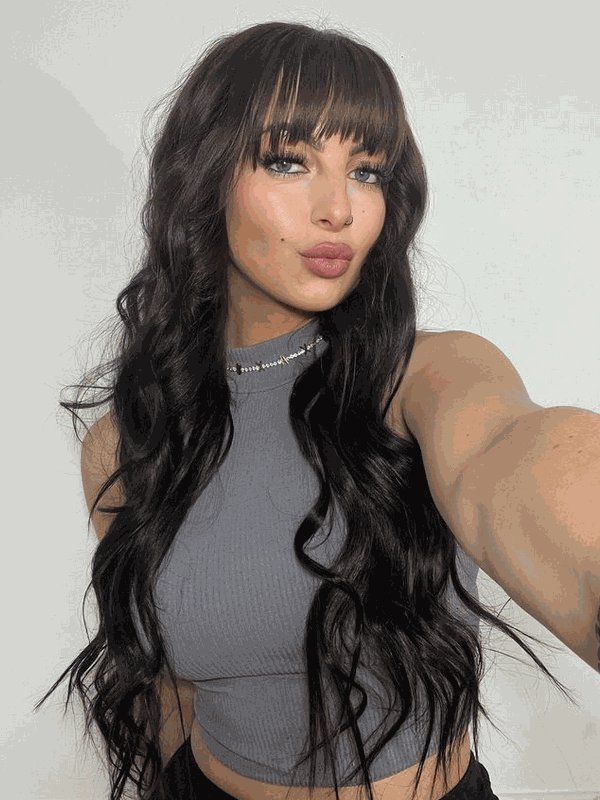 The Halo Espresso #1B/2 Hair Extensions