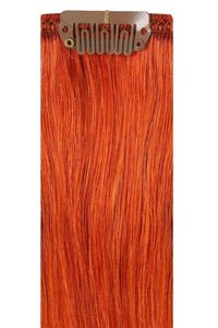 Full Head Clip-In Inferno hair extensions 100% Indian Remy human hair with 14 clips and 8 pieces in various lengths