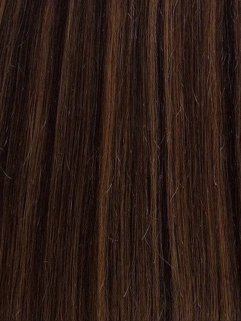 VIP Tape-In Hair Extensions Mixed #2/4 20-inch 50g 100% Remy Human Hair 20 pieces