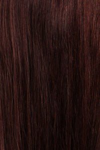 Premium Halo Hair Extensions Rich Merlot K7 with adjustable clear wire and no damage design