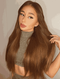 VIP Seamless Clips Chocolate Brown #4 Hair Extensions