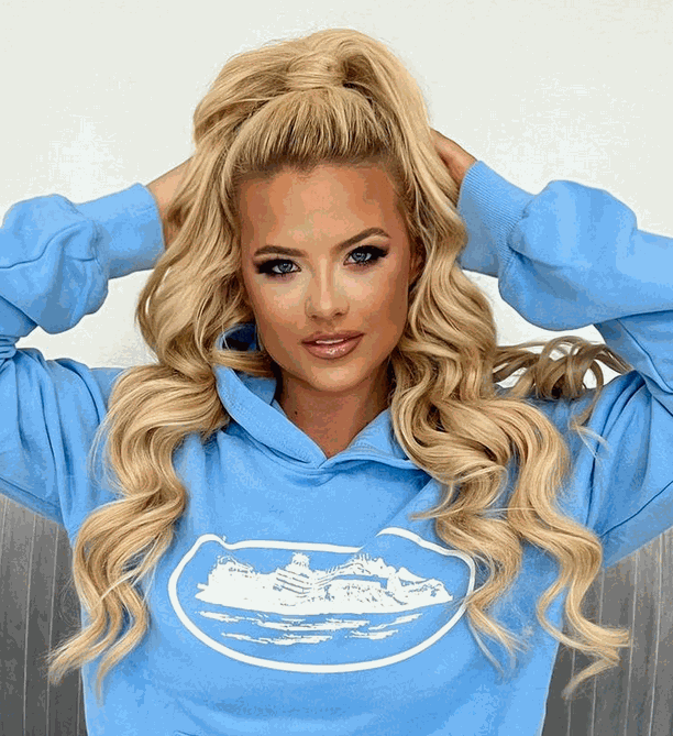 The Halo Hair Extensions Apollonia Blonde #20/24/60 with adjustable clear wire and natural finish