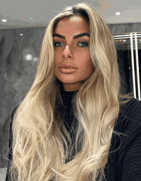 Deluxe Halo Hair Extensions Champagne Royale #11/60 Ash with adjustable clear wire and no-damage design