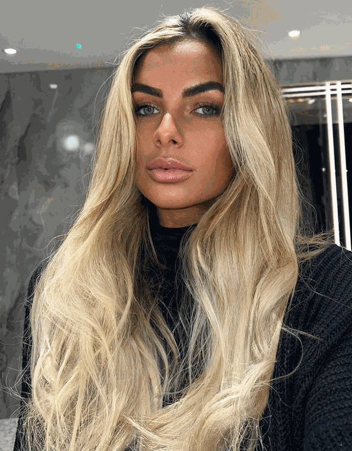 Deluxe Halo Hair Extensions Champagne Royale #11/60 Ash with adjustable clear wire and no-damage design