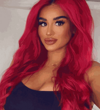 Premium head clip-in red hair extensions with 28 clips and 100% Indian Remy human hair