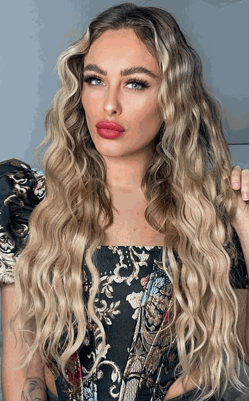 Deluxe Halo Hair Extensions Mixed #11/24 with adjustable clear wire and 16 to 20 inch lengths