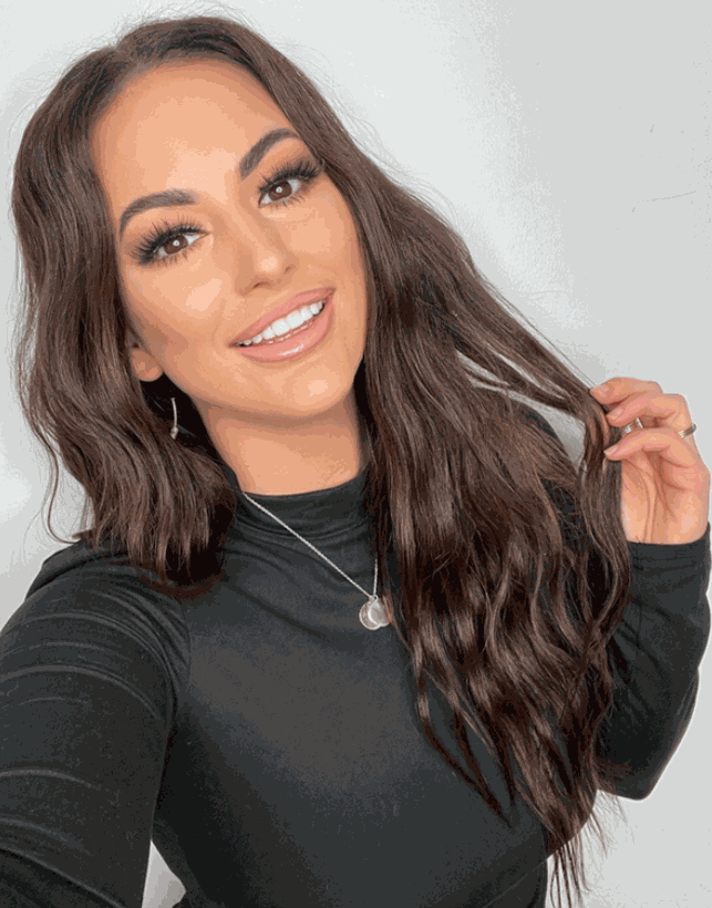 Deluxe Halo Hair Extensions dark brown #2 with adjustable clear wire and no clips or glue
