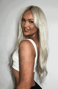 Premium Halo Hawaii Blonde #60 ash hair extensions with adjustable clear wire and no-damage design