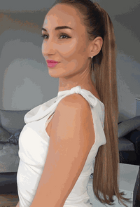 Ponytail hair extensions mixed #7/17 Indian Remy hair 20 to 24 inch lengths