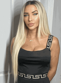 VIP Genius Weft Hair Extensions bleach blonde 20 inch 50g double drawn Remy human hair