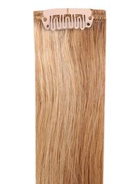 Premium Head Clip-In mixed #12/20 Indian Remy human hair extensions with 28 clips
