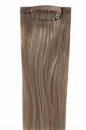 Premium Clip-In Hair Extensions Ash Brown #11 16-24 inch 100% Indian Remy Human Hair with 28 clips