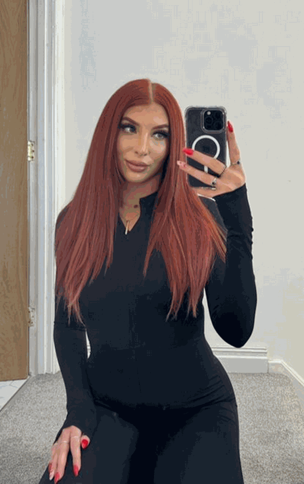 Premium Head Clip-In Dark Auburn #33 Hair Extensions with 28 Clips and 100% Indian Remy Human Hair